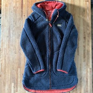 L.L. Bean Women's Mountain Pile Fleece Coat